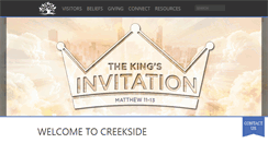 Desktop Screenshot of creekside.com